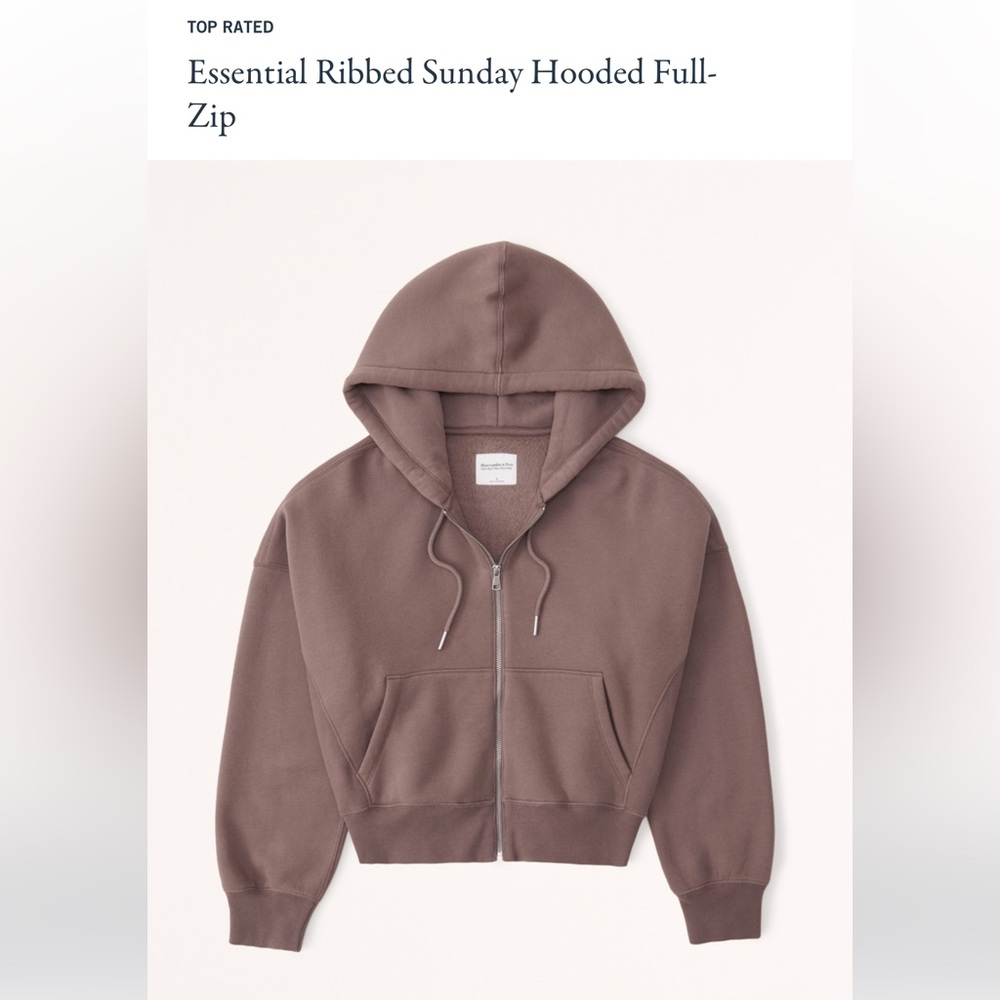 Abercrombie zip up jacket